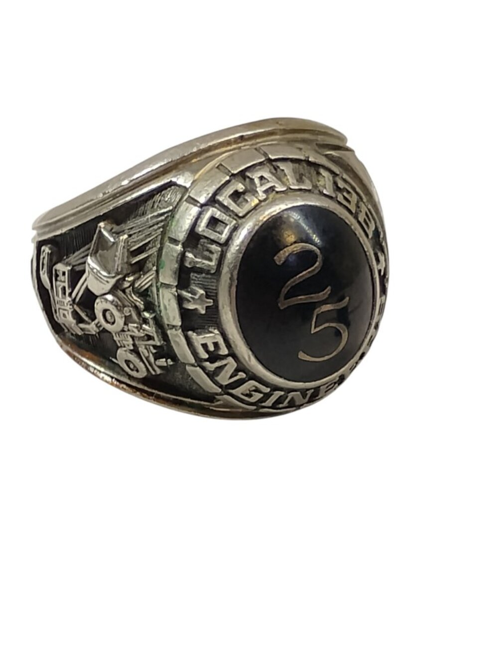 Union Ring 25 Year Jostens Local 138 Engineers 1983 Heavy Equipment READ